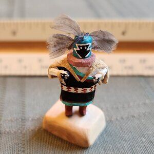 Handmade Navajo Crow Mother Kachina doll